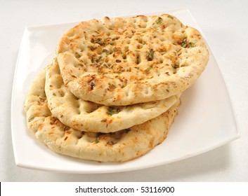 3 Fresh Garlic Naan