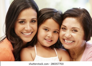 3 Generations Hispanic Women