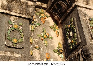 3 King Ang Duong Stupa With Icing, Udong, Cambodia