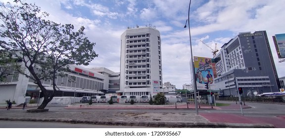 3 May 2020, Kota Kinabalu Sabah Malaysia,  Pos Malaysia Building 