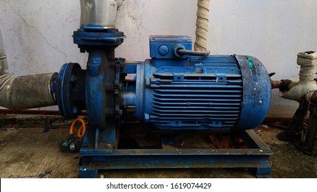 3 phase electric motor is applied as a pump motor, in an industrial plant