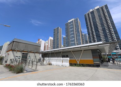 30 April 2020 The Kai Tak Station At Hong Kong 