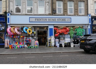 30 August 2021 - Frinton-on-Sea Essex: Local Hardware Store Selling Plastics