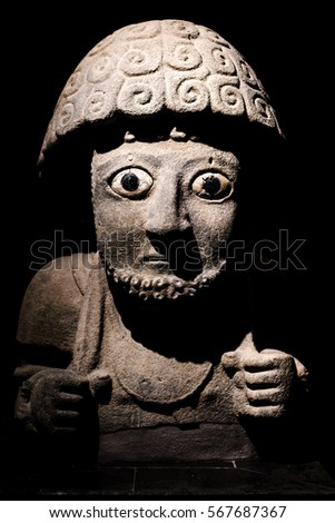 3,000-year-old sculpture of King Suppiluliuma of Hittite Empire Stock photo © 