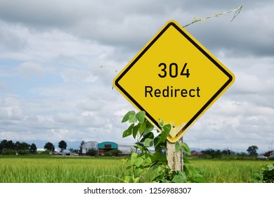 304 Redirect HTTP Status Code Concept