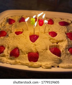 30th Birthday Cake With Candles