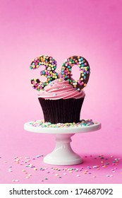 30th Birthday Cupcake