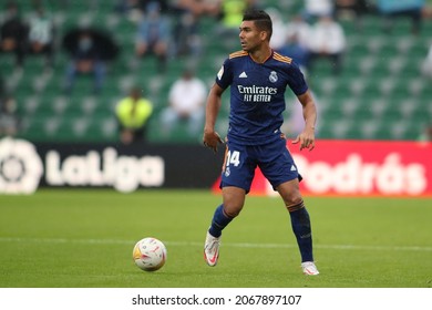 30th October 2021; Estadio Martinez Valero, Elche, Spain; La Liga Football, Elche CF Versus Real Madrid; Carlos Casemiro Of Real Madrid