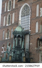 3-15-2012: Krakow, Poland: St Marys Basilica,, City Of Krakow Poland