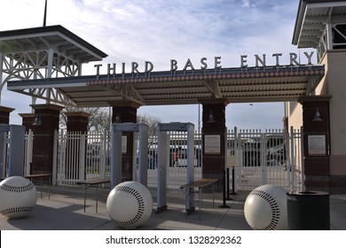 3/3/19 Surprise Arizona Surprise Stadium the spring training facility for the Texas Rangers and the Kansas City Royals