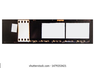 
(35 mm.) film frame.With white space.film camera.
