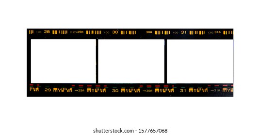 (35 mm.) film frame.With white space.