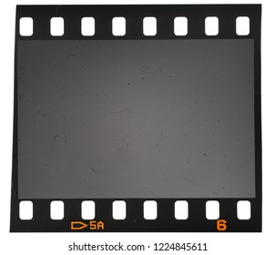 Blank Grained Scratched Film Strip Texture Stock Photo (Edit Now) 498844990