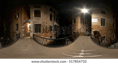 Similar – Image, Stock Photo notte italiana Night sky