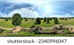 360 pano of Dower house 2023