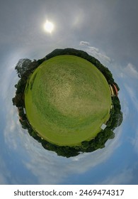 360 view of a ground 