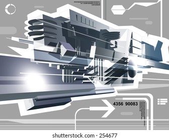 3d abstract design