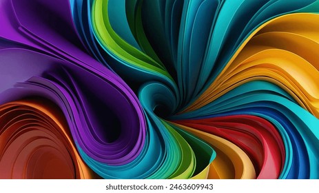 3d background abstract colorful for wallpaper design - Powered by Shutterstock