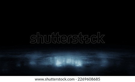 3D beautiful background. Realistic dark background. Ice concept. Scary backgrounds