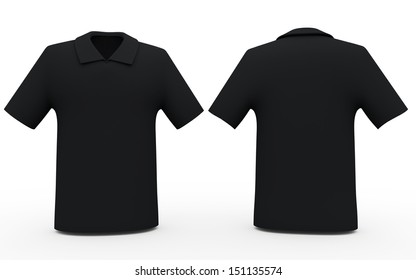 Golf Shirt Template Images, Stock Photos & Vectors | Shutterstock