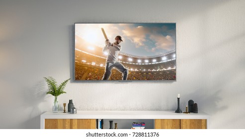 25 Cricket Stadium In Led Living Room Images, Stock Photos & Vectors ...