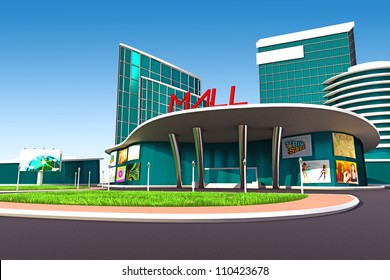 Shopping Mall Exterior Images Stock Photos Vectors Shutterstock