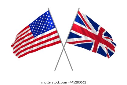 American British Flags Stock Images, Royalty-Free Images & Vectors ...