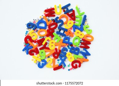 3D letters and numbers