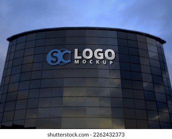 3D LOGO MOCKUP, COMPANY LOGO DESIGN FOR NEW LOOK LOGO PREASENTATION