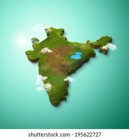 India Map 3d Model Free Download - United States Map