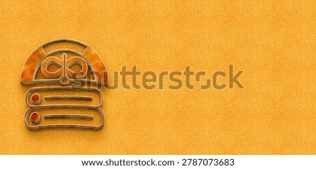 3D metallic server rack icon with DevOps infinity and gauge symbol on orange