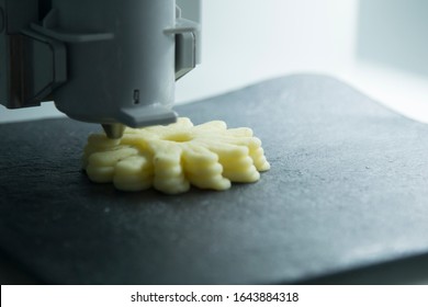 3d Printed Food Mashed Potatoes