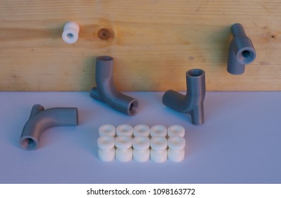 3D printer details, selfmade printed at home