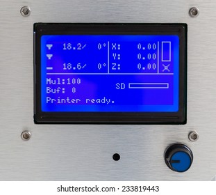 3d printer lcd screen macro.