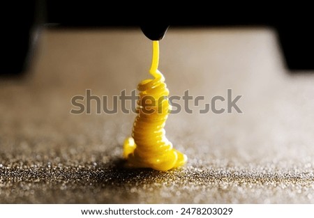 3D Printer Nozzle Cleaning Process, Printing With Yellow TPU Filament, Replacing filament