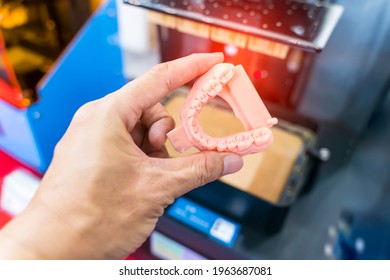 3d Printer From A Photopolymer Material.