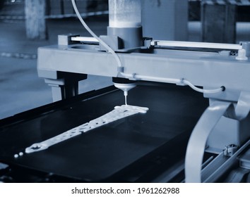 3d printer that printing a liquid dough