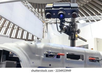 3D quality control and inspection scanning of vehicle part in the automotive industry