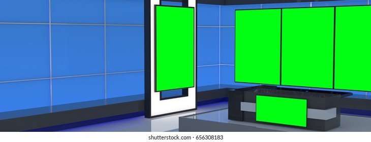 Tv News Studio Background Images, Stock Photos & Vectors | Shutterstock