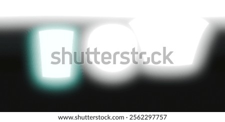 3d render image of panoramic 360 view equirectangular hdri glowing studio lights image map, environment map with soft light boxes in a circle