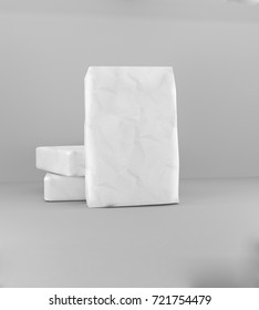 3d rendering of a sack of cement
