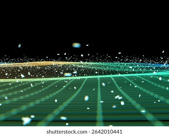 3D rendering technology particle lines - Powered by Shutterstock - Get 15% off with code: PIKWIZARD15