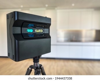 3D Rotating Camera Inside A Modern Appartment For Sale Or Rent - Architect Photographer Designer Desktop Concept