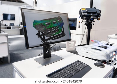 3D scanner for reverse engineering.