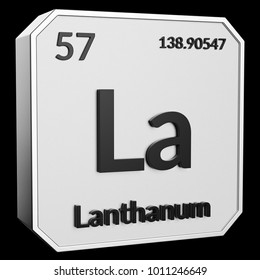 3d text of chemical element lanthanum its atomic weight periodic number and symbol - Lanthanum Periodic Table Atomic Mass 3d text of chemical element lanthanum its atomic weight periodic number and symbol - Lanthanum Periodic Table Atomic Mass