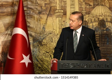 4 March 2013, İstanbul, Turkey. President Of Turkey Recep Tayyip Erdogan.