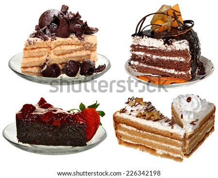 4 types cake chocolate fruit ice stock photo edit now 226342198 types of cake