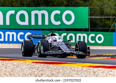 40 - Liam Lawson (Scuderia AlphaTauri) During The F1 Belgium Grand Prix 2022, On August 26 - 28, At Spa-Francorchamps, Stavelot, Belgium