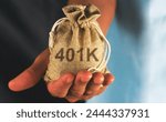 A 401(k) is a retirement savings plan sponsored by employers, allowing employees to save and invest a portion of their paycheck before taxes.