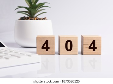 404 ERROR concept. problem with web site or internet. Inscription.